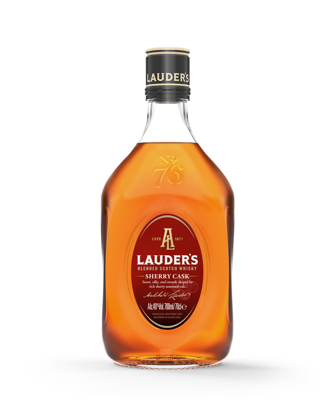 LAUDERS BLENDED SCOTCH WHISKY - SHERRY CASK
